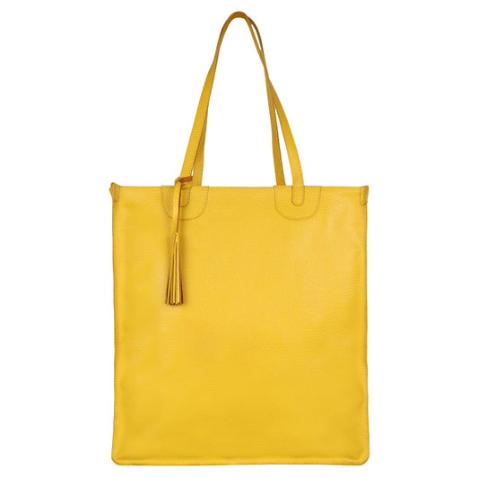 Bowie Book Shop Tote - Canary Yellow