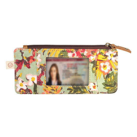 Dani 7-Slot CC Wallet w/ ID Pocket - Summer Jungle