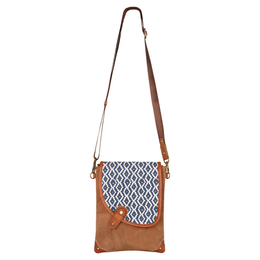 Noho Crossbody Bag w/ Hidden CC Holder - Blue Breeze