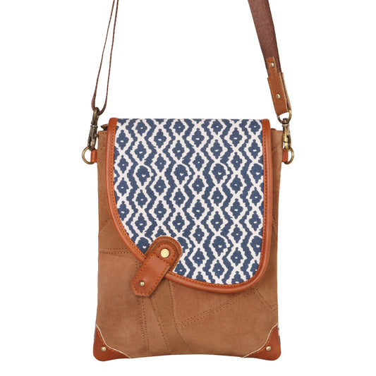 Noho Crossbody Bag w/ Hidden CC Holder - Blue Breeze