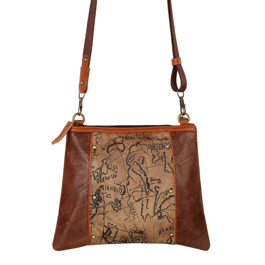 Noa Angled Crossbody Bag - Navigator