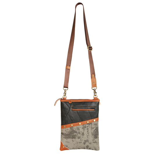 Brisk Crossbody Bag w/ Cellphone Pocket - Carbon Grey