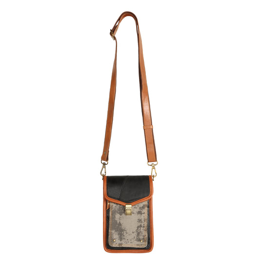 Harley Mini Expandable Crossbody w/ Buckle Clasp - Carbon Grey
