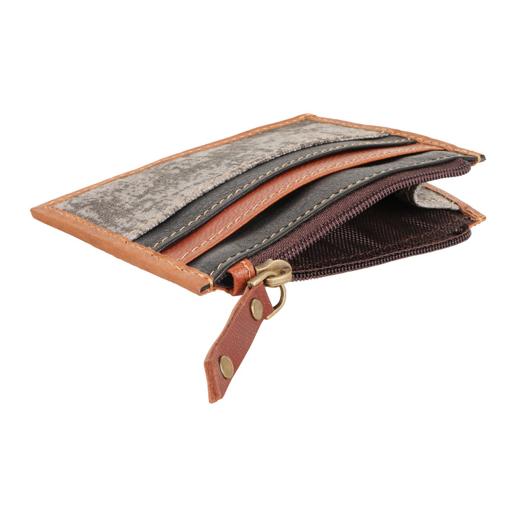 Small Card Wallet - Carbon