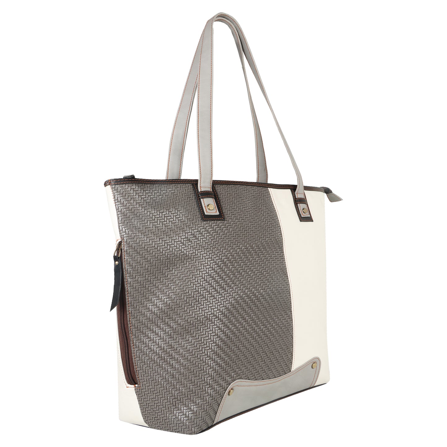 FOXIE - Evelyn Large Conceal Carry Shoulder Shoulder Bag in Gray
