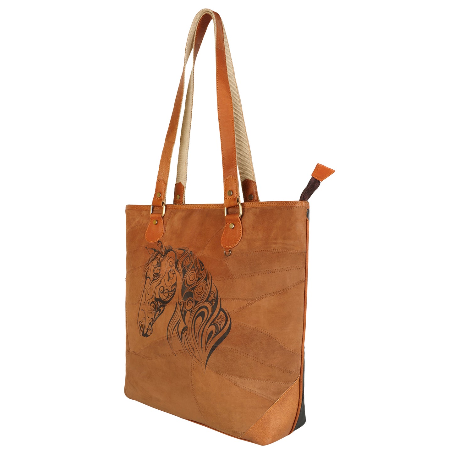 Large Tote Bag Horse