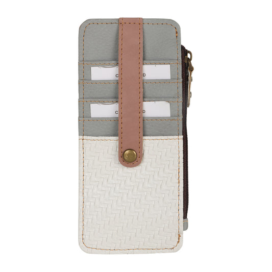 FOXIE - Amy 5-Star Wallet with 5 CC Slots in White