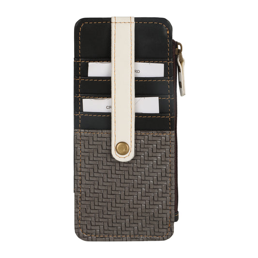 FOXIE -  Amy 5-Star Wallet with 5 CC Slots in Gray