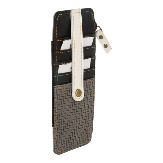 FOXIE -  Amy 5-Star Wallet with 5 CC Slots in Gray