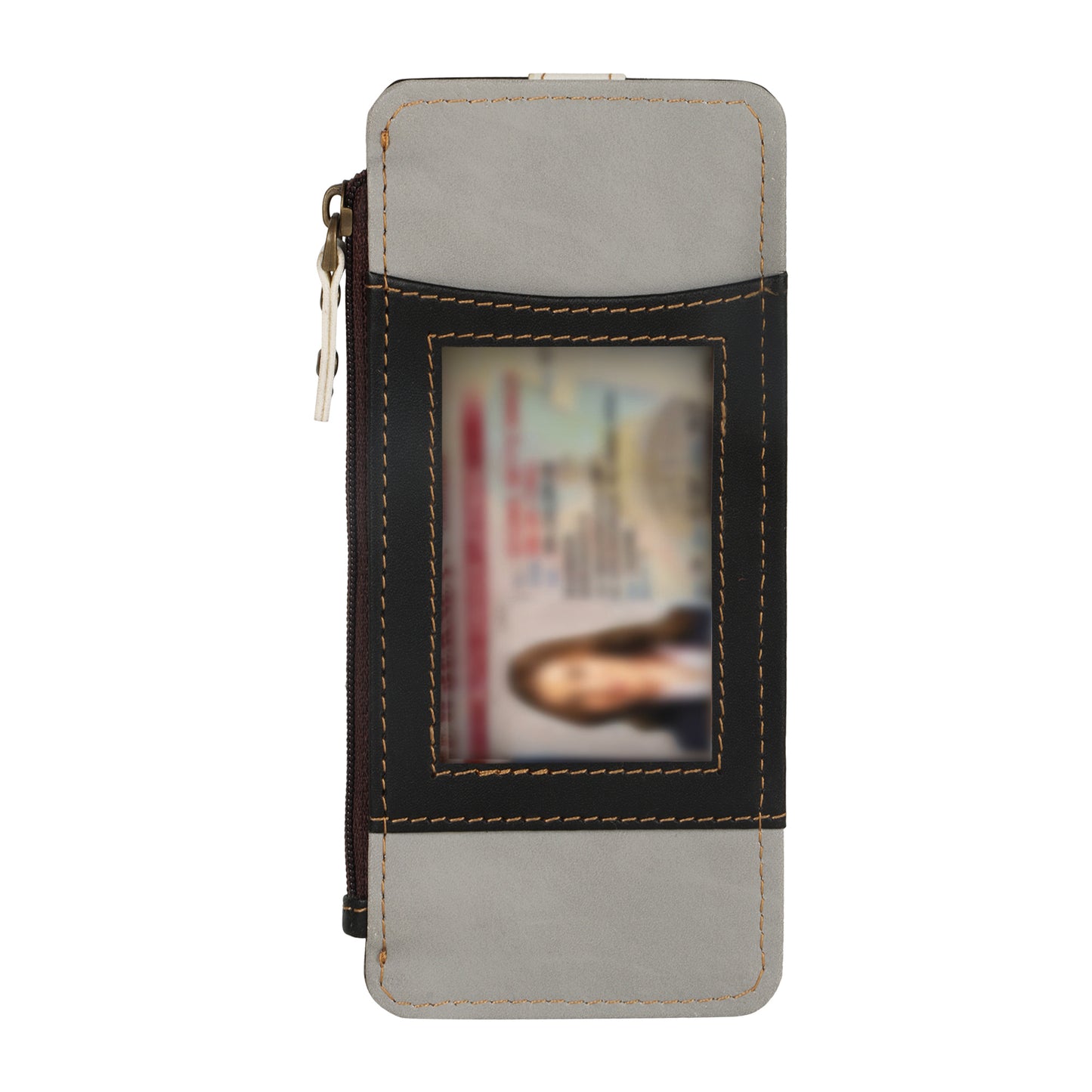 FOXIE -  Amy 5-Star Wallet with 5 CC Slots in Gray