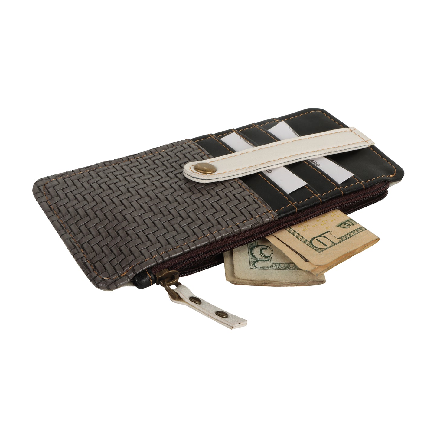 FOXIE -  Amy 5-Star Wallet with 5 CC Slots in Gray