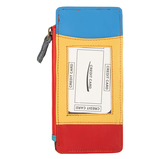 7-Star Wallet Yellow Plaid