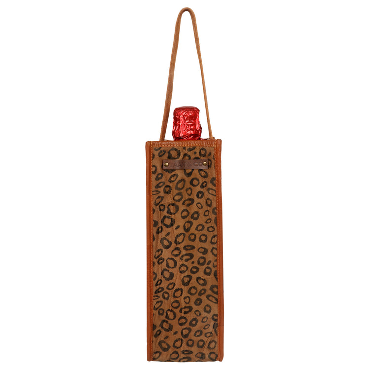 Nomad Cheetah Wine Bag