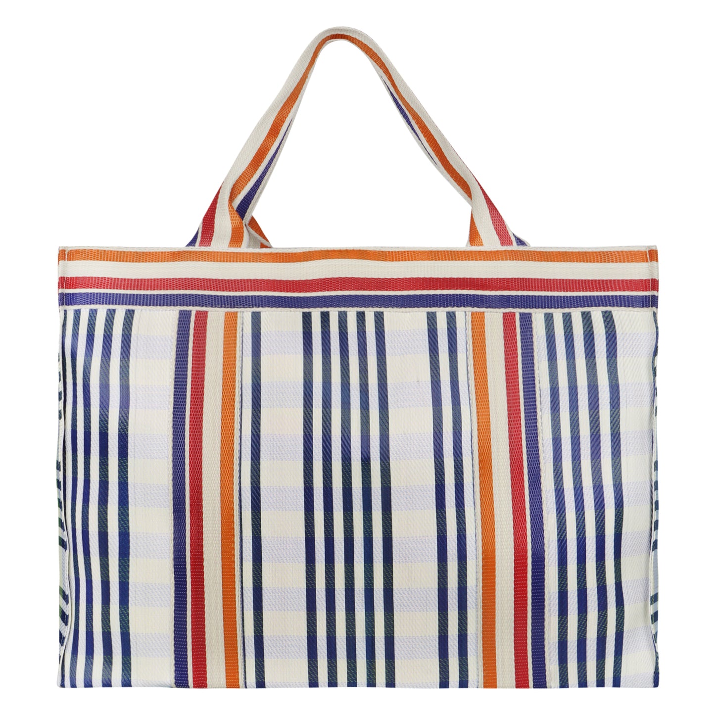 Isla Recyled Nylon XL Shopper Tote - Fair Wind Wh/Bl