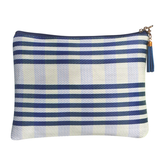 Kai Recycled Nylon Pouch - Fair Wind Wh/Bl