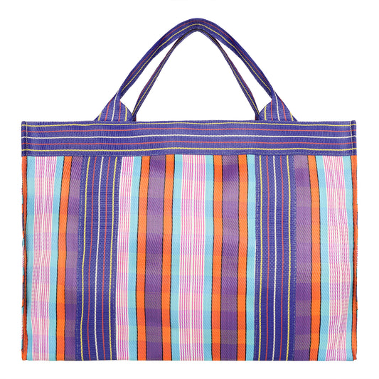Isla Recyled Nylon XL Shopper Tote - Orchid Pop Pr/PI