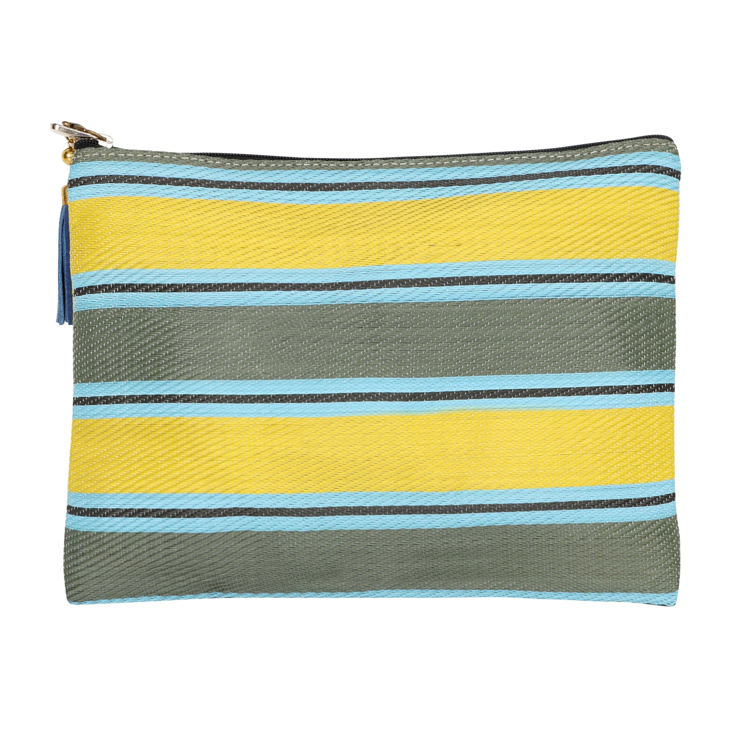 Kai Recycled Nylon Pouch - Piña Haze Yl/Gr