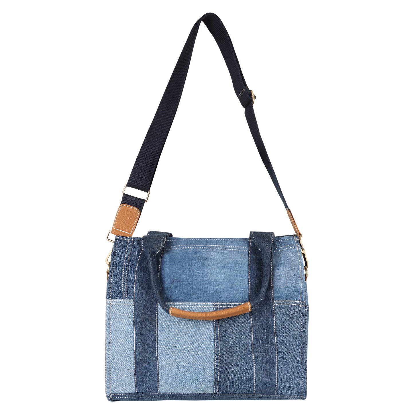Helly Denim Crossbody W/ Handles