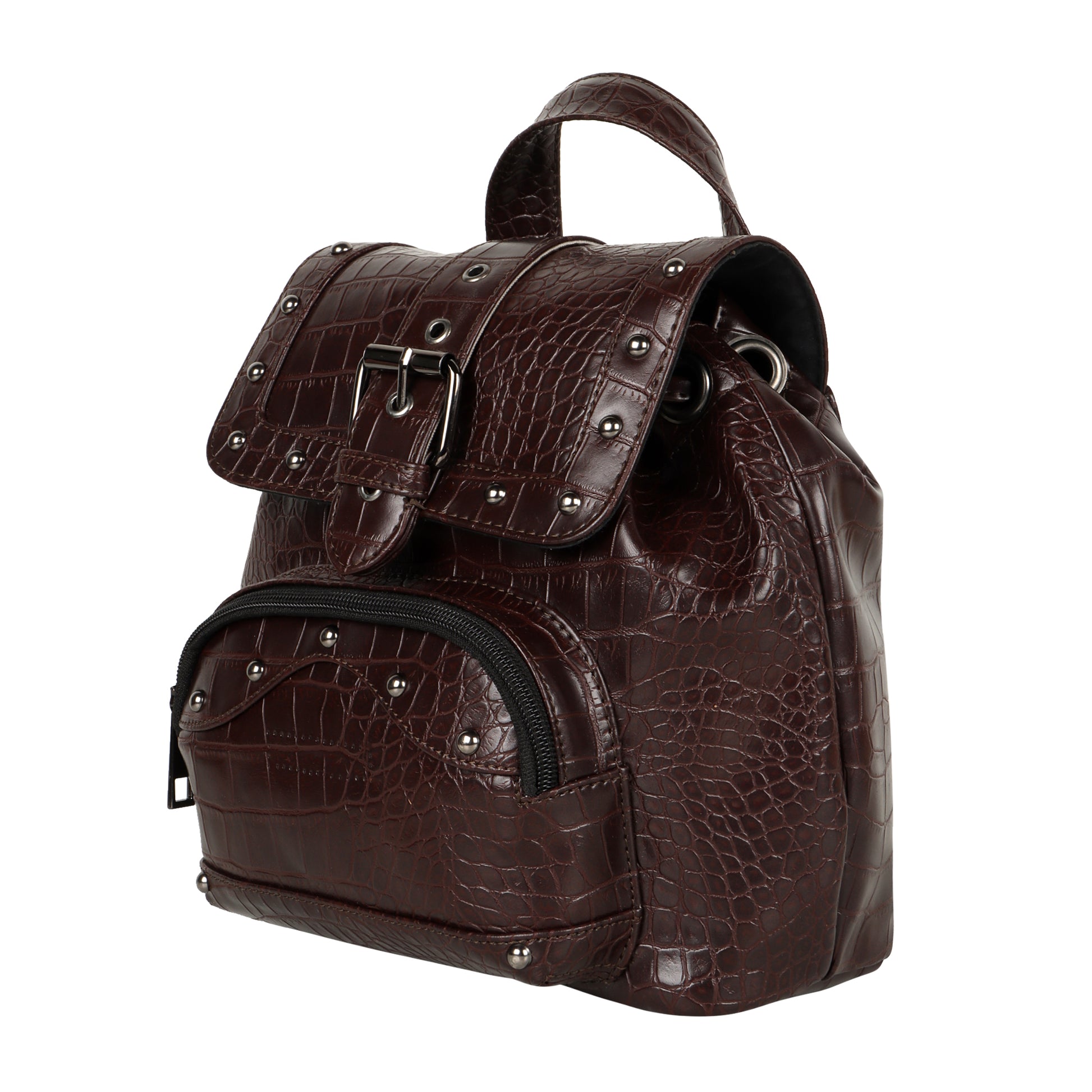croc embossed mini backpack Vivienne Westwood Max Small embossed cow leather black Tory Burch Official Site. Katy Croc Print Mini Backpack
