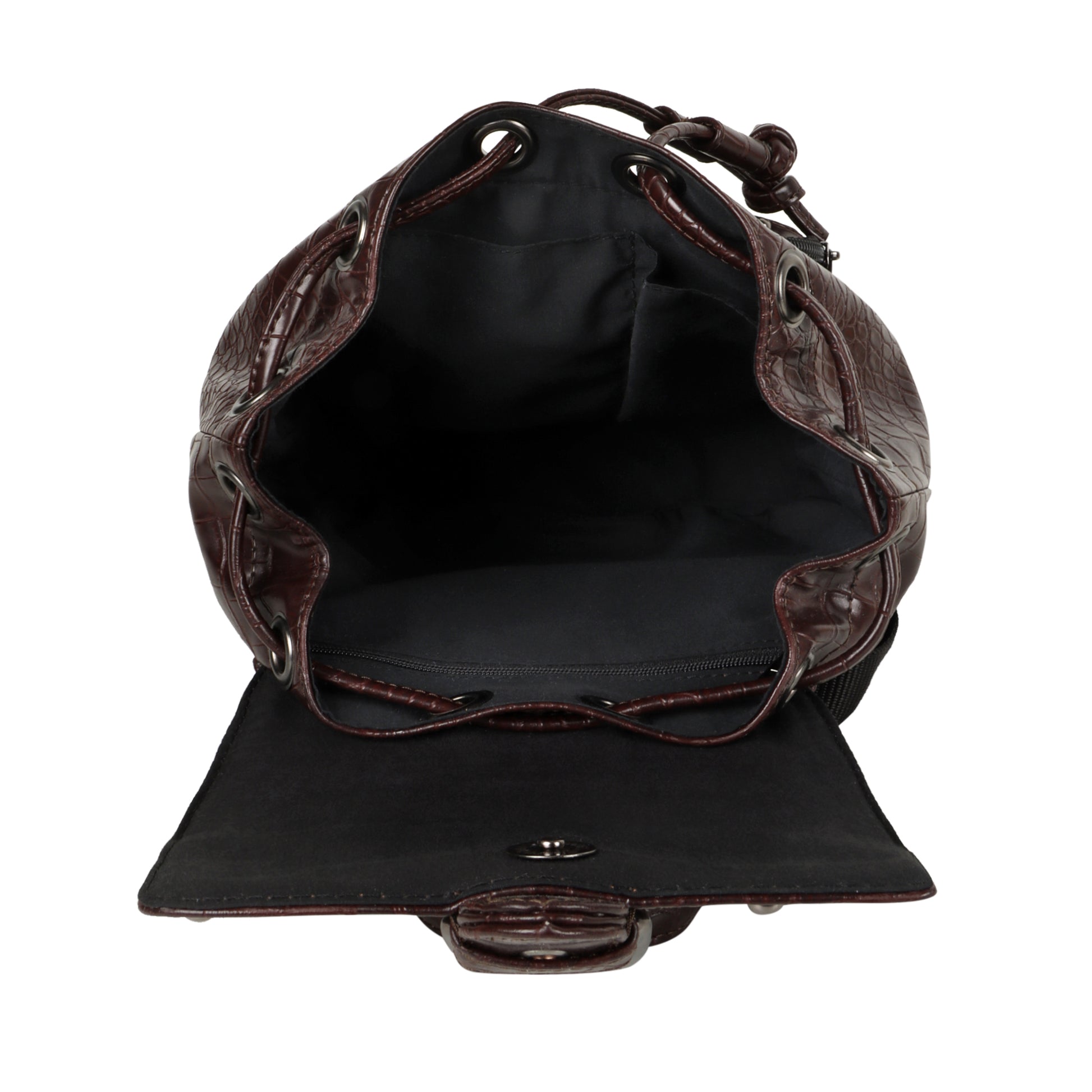 croc mini verity backpack Katy Croc Print Mini Backpack – Vaan & Co