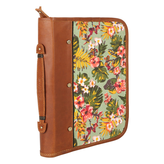 Bible Cover Floral Large