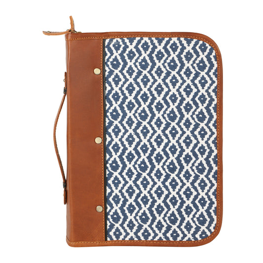 Bible Cover Blue Large