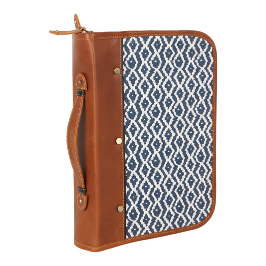 Bible Cover Blue Large