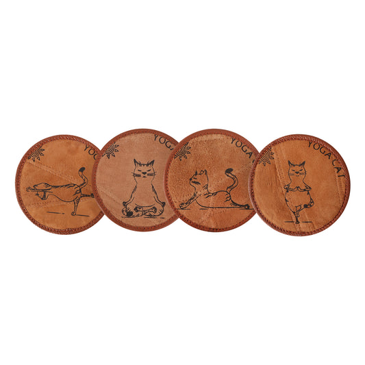 Cat Coaster Set of 4