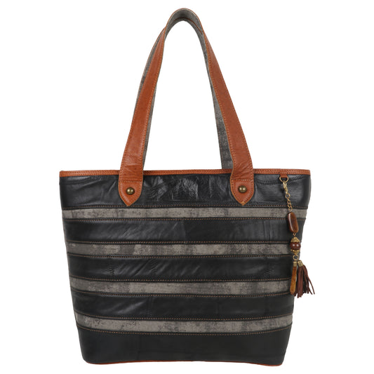 Inde Black Tote